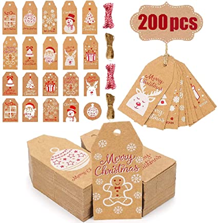 evance-200pcs-etiquette-en-papier-kraft-noel-etiquette-kraft-etiquette-cadeau-avec-40m-ficelle-de-jute-pour-noel-mariage-bagages-bricolage-marron